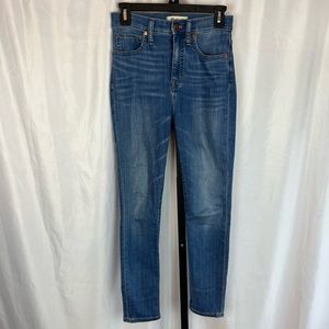 Madwell 11" High Rise Skinny Jeans, size 25 Petite